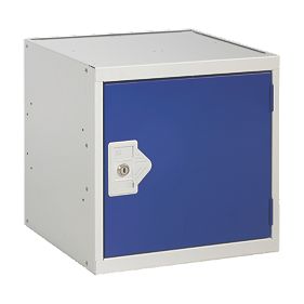 Security Cube Locker 380mm Blue