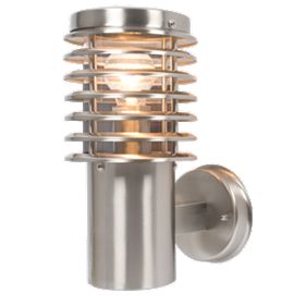 Clipper Brushed Stainless Steel Wall Light