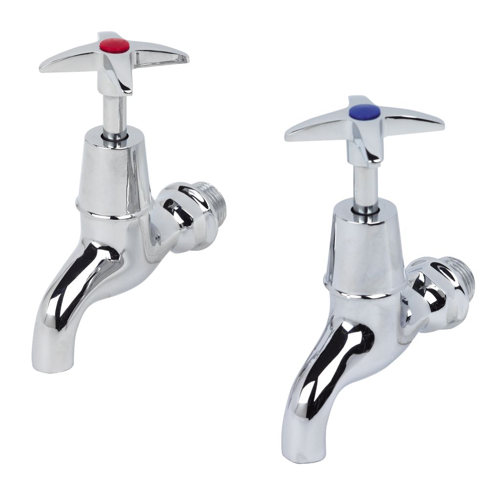 Contract Cross Head Range Bib Taps Pair