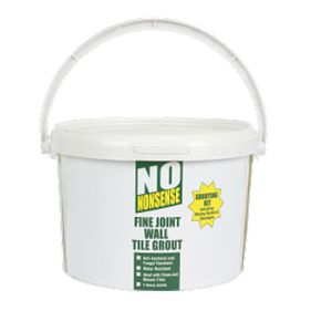 No Nonsense Fine Joint Wall Grout White