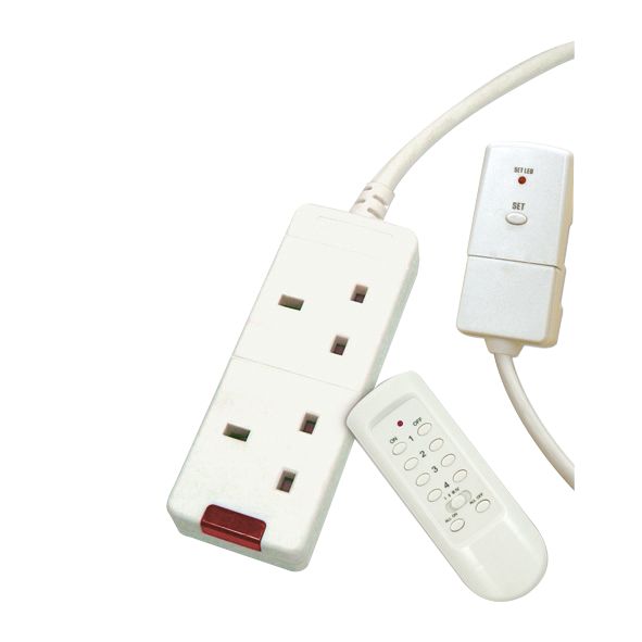 Masterplug Remote Controlled Extension Lead 2G