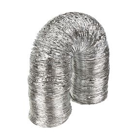 Manrose Laminated Aluminium Silver 10m x 152mm Ducting Hose