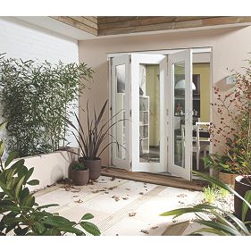 JELD-WEN Fully Finished White Wellington Patio Door 2105 x 2405mm