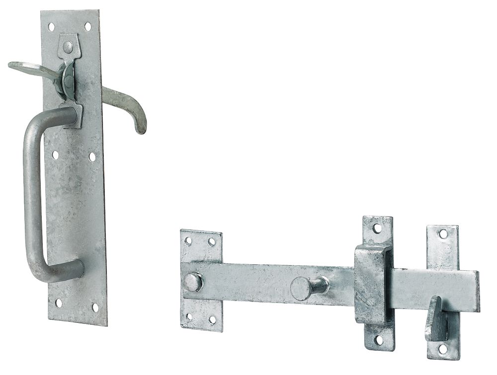 204 Galvanised Suffolk Latch