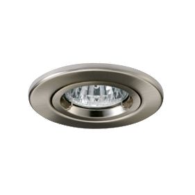 JCC Fireguard Fixed Low Voltage Fire Rated Recessed Downlight Chrome12V