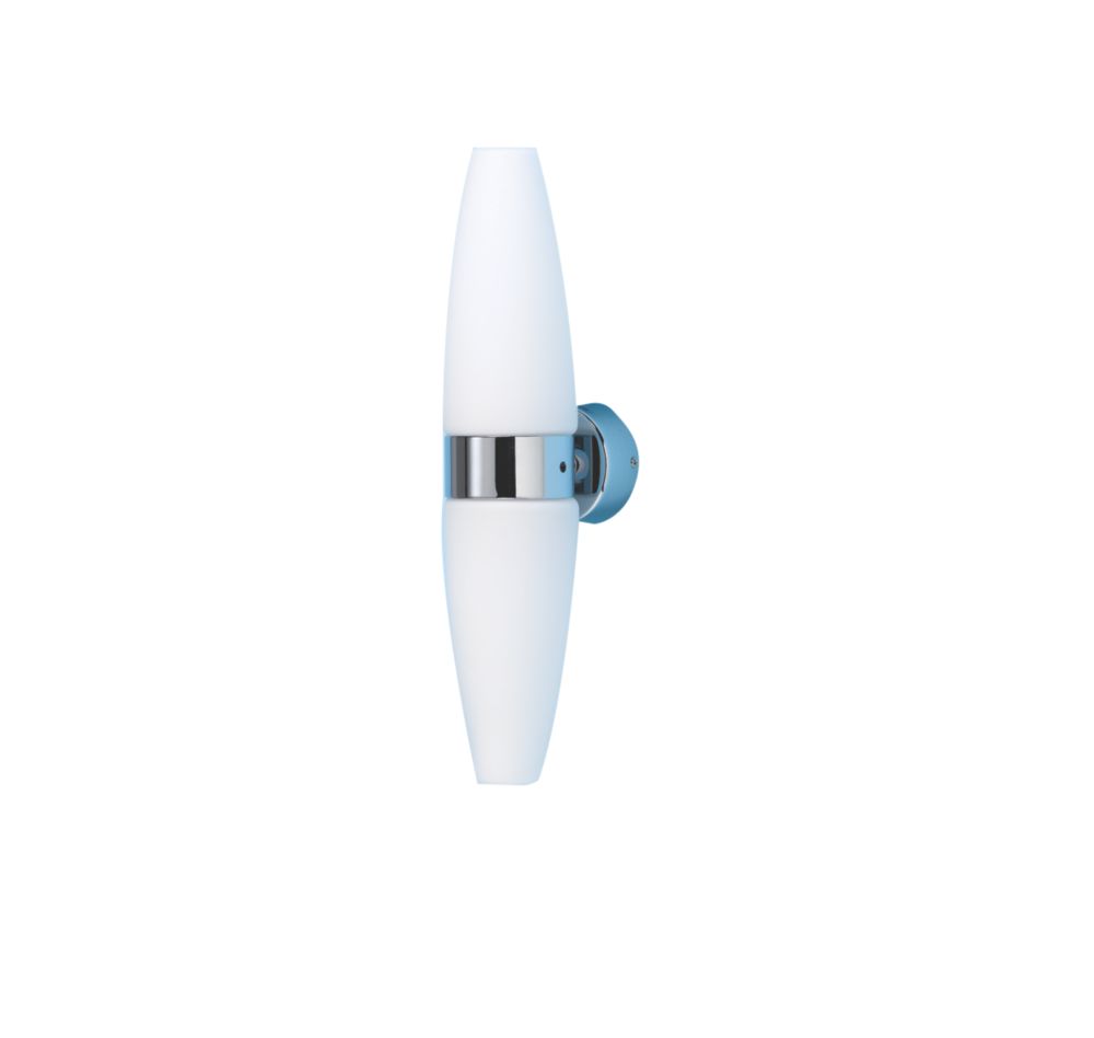 Philips Aqua Breeze White amp Chrome Bathroom Wall Light 25W