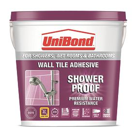 UniBond Waterproof Wall Tile Adhesive Large Size