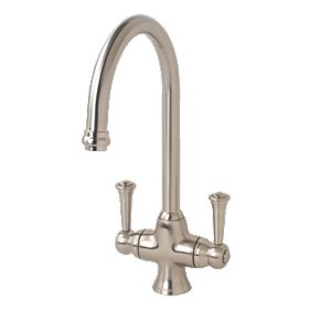 Bristan Sentinel Monobloc Sink Mounted Mono Mixer Tap Brushed Nickel