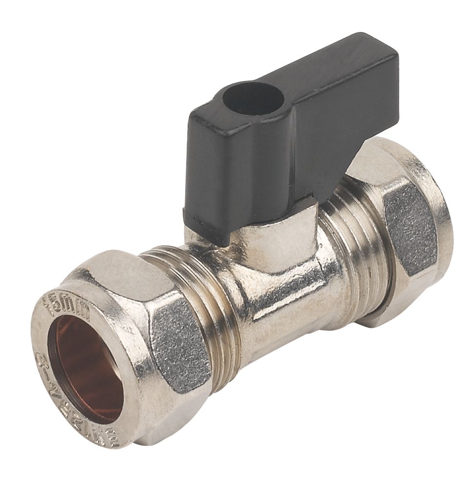 Isolating Valve With Handle 15mm