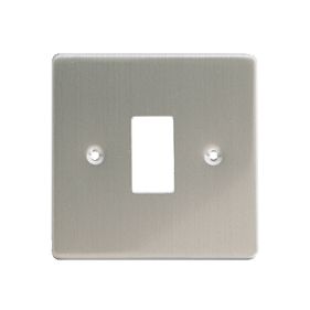 Varilight XDSPG1 1-Gang PowerGrid Faceplate Metal