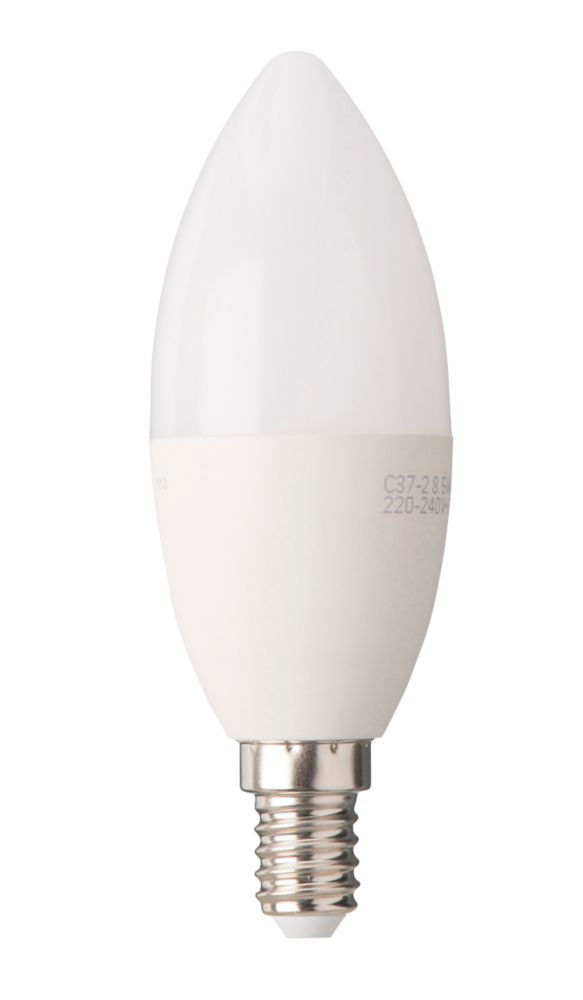 LED C37 E14 8W 2700K 15000H | Light Bulbs | Screwfix.com