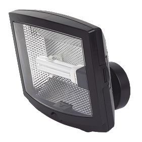 Square Floodlight 26W Black Photocell Floodlight