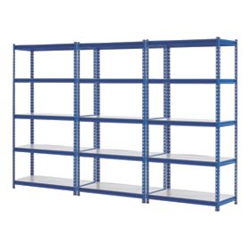 3 Shelving Bays 1830 x 900 x 600mm