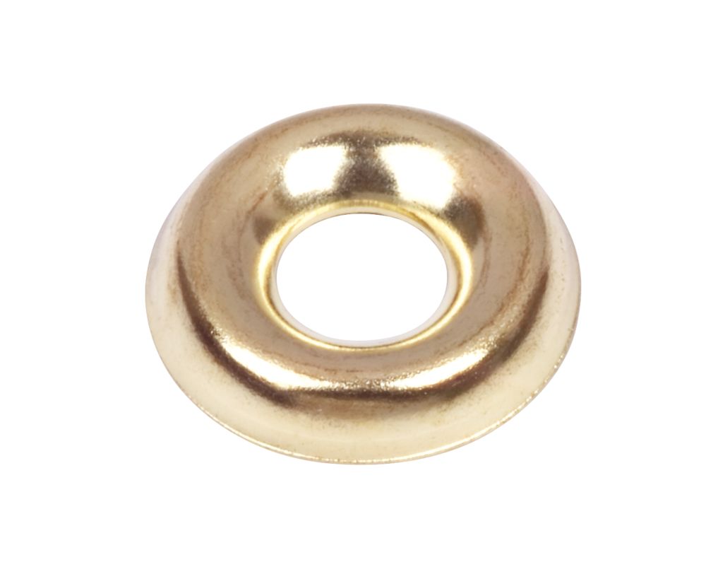 Electro Brassed Cups Carbon Steel 8ga Brass Plated Steel Pk200
