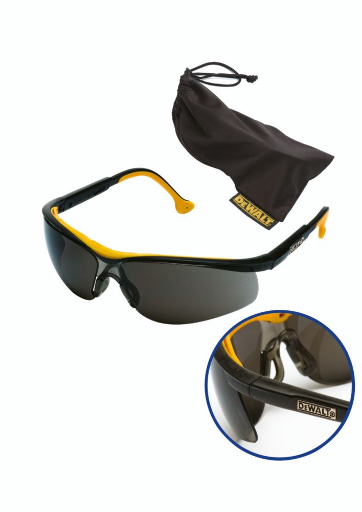 DeWalt Smoke Lens Safety Specs