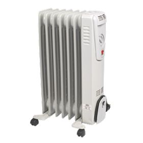 7 Fin Oil-Filled Radiator 1.5kW 240V