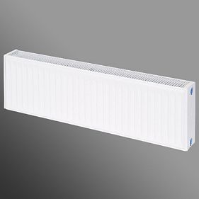 Flomasta Type 22 Double Panel Double Convector Radiator White 300 x 1000mm