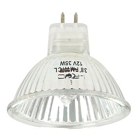 Philex MR16 Round Halogen Lamp GU5.3 350Cd 20W Pack of 10