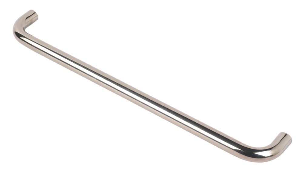 Office D Pull Handle Polished Stainless Steel 425mm Pack of 2