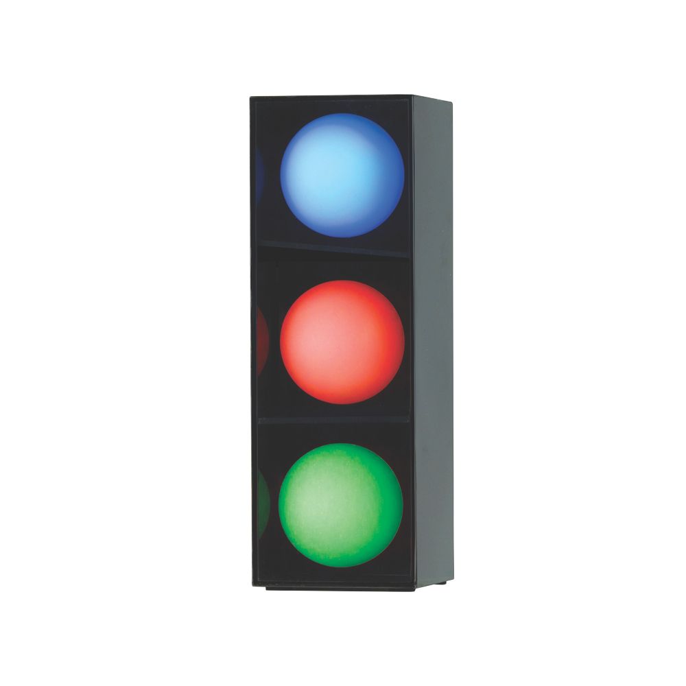 Lights by BampQ Disco Multicoloured 9 Light Table Lamp
