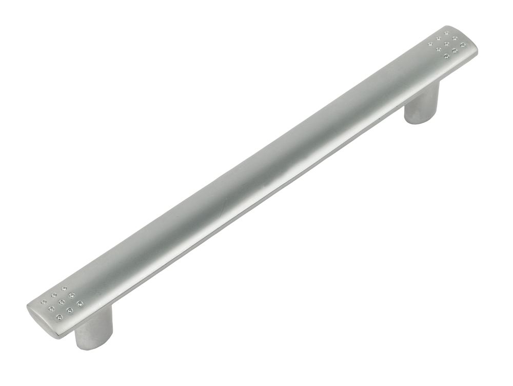 Slimline Dimple Handle Matt Nickel 128mm Pack of 2