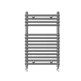 Kudox Chrome Bar-on-Bar Towel Rail 700 x 500mm 292W 996Btu