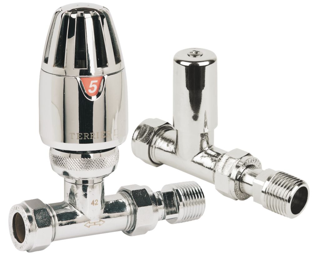 Pegler Terrier Chrome TRV 15mm Straight