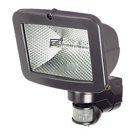 IQ Pyro Pro Symmetric PIR Sensor Floodlight Graphite 400W