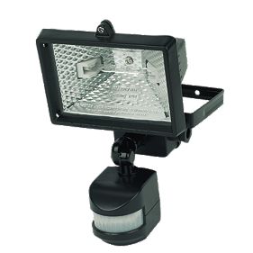 Floodlight 120W Black PIR Photocell 2250Lm