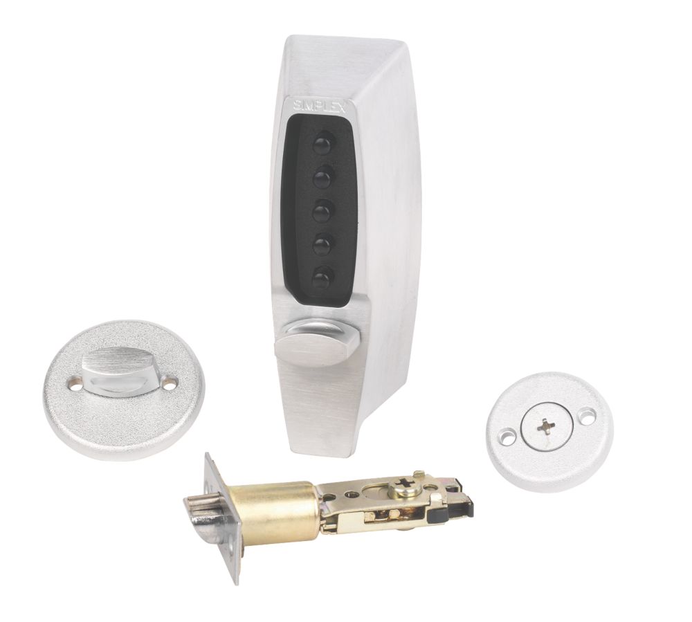 Kaba 7004 Heavy Duty Push Button Lock Tubular Latch