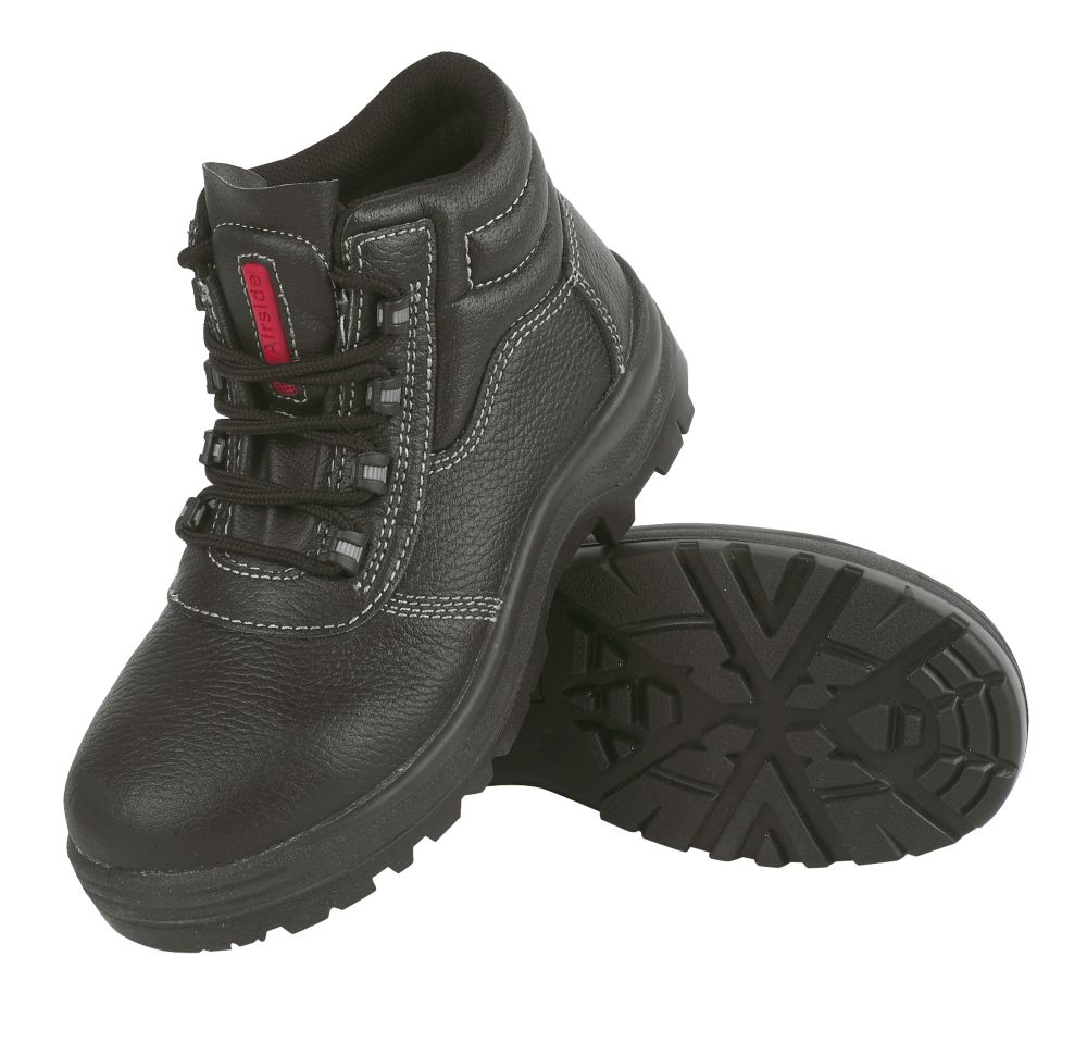 Airside Safety Chukka Boots Black Size 4