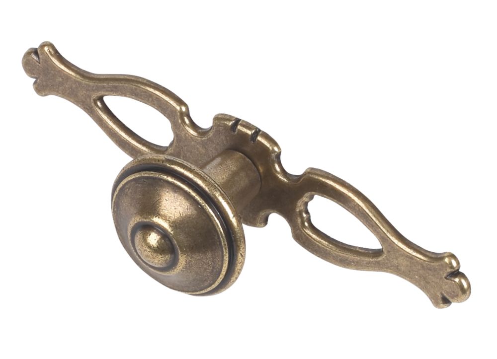 Classico Door Knob amp Backplate Antique 64mm Pack of 5