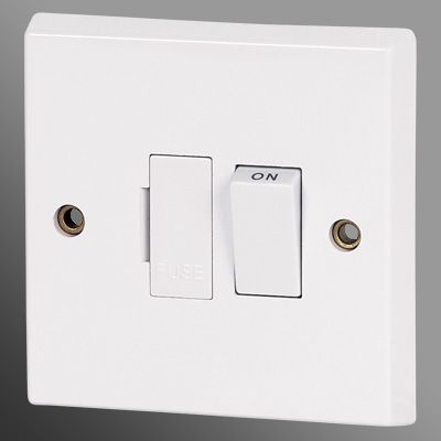 Volex 13A Sw DP FCU