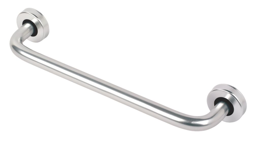 Office D Pull Handle Concealed Fix Aluminium 300mm Pack of 2