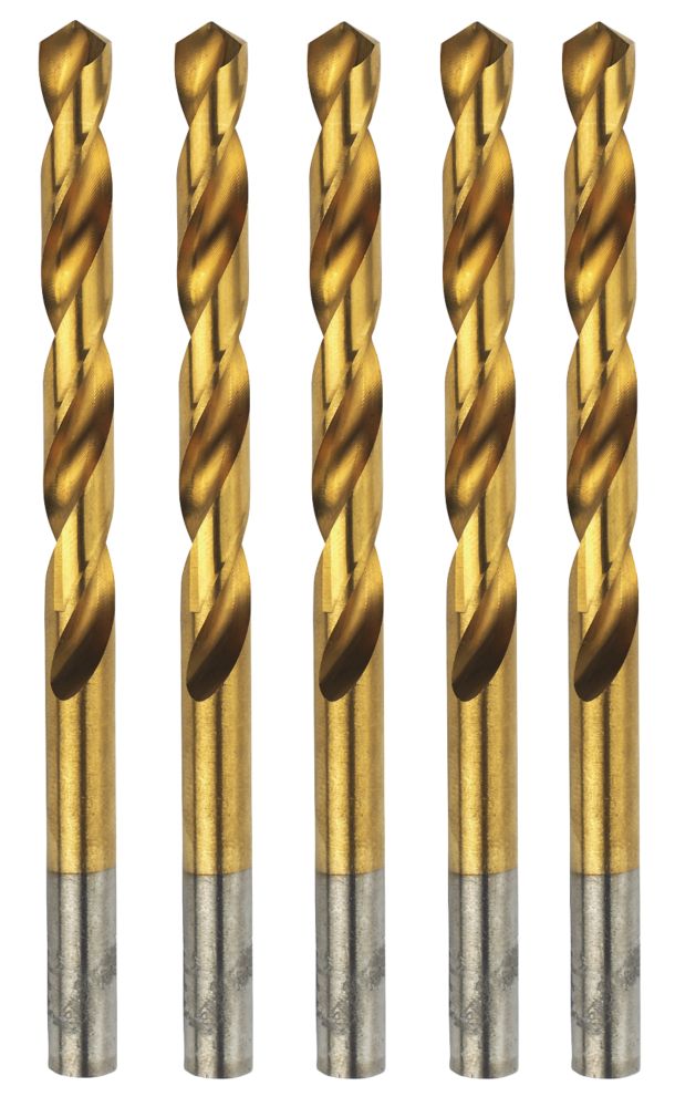 Erbauer Ground HSS Drill Bit 10mm Pack of 5