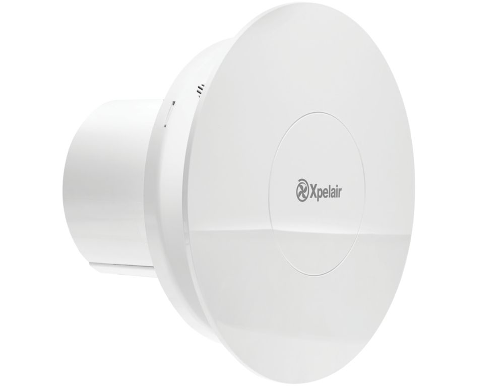 ... 12W Simply Silent Contour Bathroom Extractor Fan w/Pull Cord (9968F