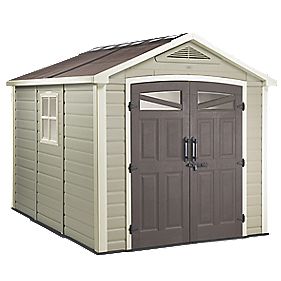 Keter Plastic Orion Apex Shed 839 x 939 Nominal