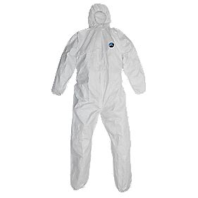 Dupont Tyvek Classic Hooded Coverall XL