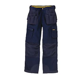 CAT C172 Trademark Navy Trousers Size 30quot W 34quot L