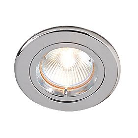 Robus Fixed Round Low Voltage Downlight Polished Chrome 12V