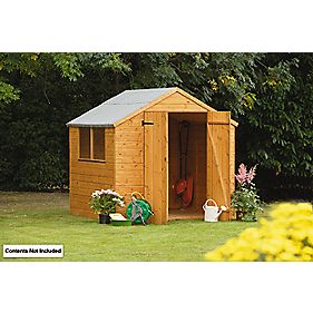 Larchlap Shiplap Double Door Apex Shed 739 x 739 Nominal