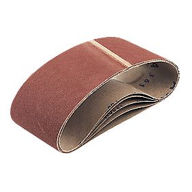 Cloth Sanding Belts 100 x 610mm 80 Grit Pack of 5