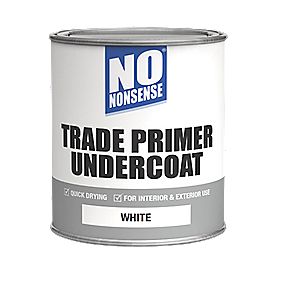 No Nonsense Quick Drying Primer Undercoat White 750ml