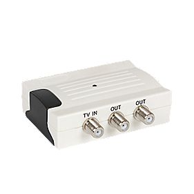 Labgear CA121S Compact Aerial Amplifier Single Input 2 Outputs