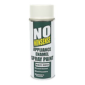 No Nonsense Appliance Enamel Spray Paint White Gloss 400ml