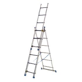 Combination Ladder 3 x 9 Rung