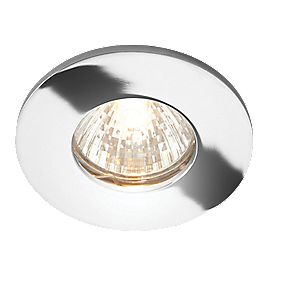 Fixed Polished Chrome 12V Low Voltage Bathroom Downlight