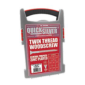 Quicksilver Woodscrews Trade Case Grab Pack 1000Pcs