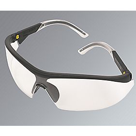 CAT Black Frame and Clear Lens Digger Safety Specs
