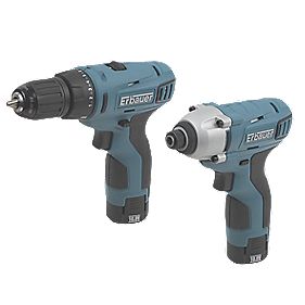 Erbauer ERP408KIT 108V Drill Driver and Impact Driver Twin Pack